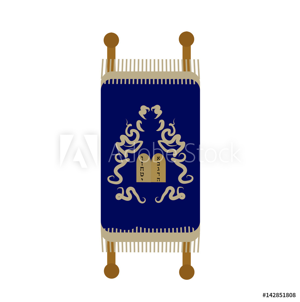 992x1000 Photo Art Print Torah Icon, Flat, Cartoon Style Europosters