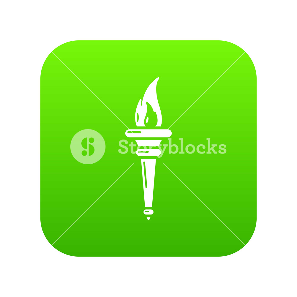 1000x1000 Torch Icon Simple Illustration Of Torch Vector Icon For Web