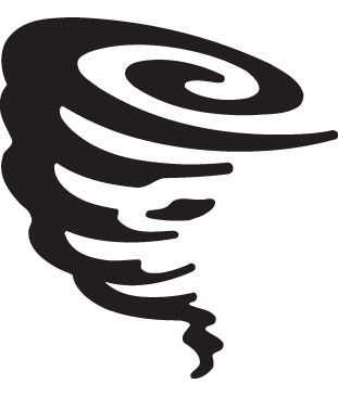 311x366 Tornado Logo Twister Tornado Stock Logo Icon Illustration Bad
