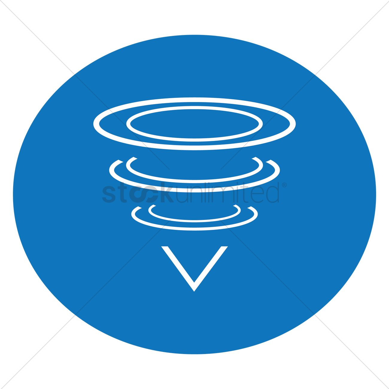1300x1300 Tornado Icon Vector Image