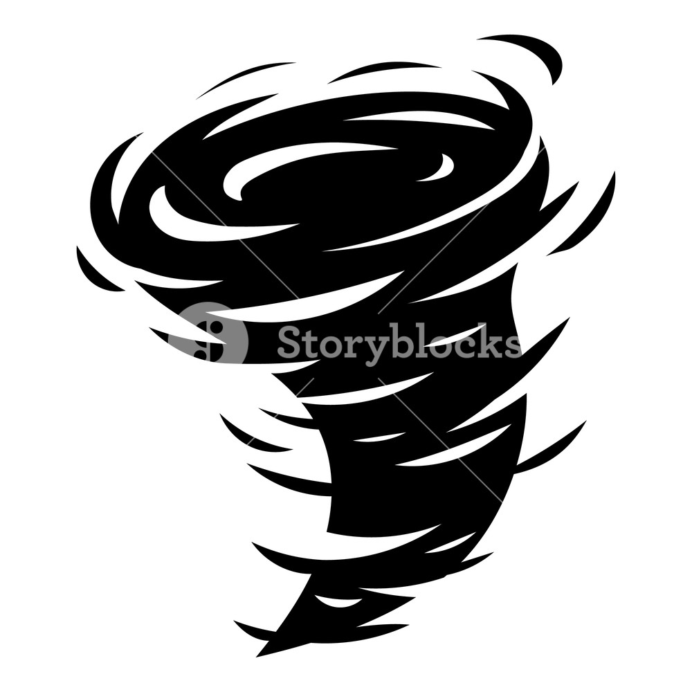1000x1000 Tornado Icon Simple Illustration Of Tornado Vector Icon For Web