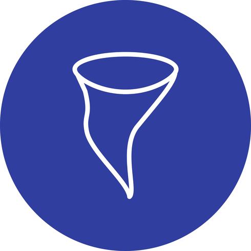 490x490 Tornado Vector Icon