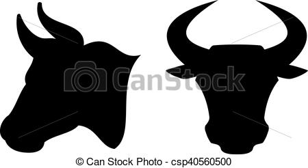 450x246 Toro, Bisonte, Icono Toro, Conjunto, Bisonte, Iconos