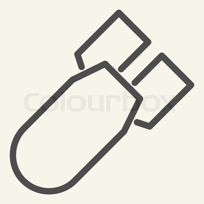 Submarine Warhead Line Icon Torpedo Stock Vector Colourbox 800x800 Submarine Warhead Line Icon Torpedo Stock Vector Colourbox