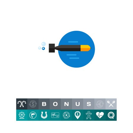 Torpedo Moving In Water Icon Royalty Free Vector Graphics 450x450 Torpedo Moving In Water Icon Royalty Free Vector Graphics