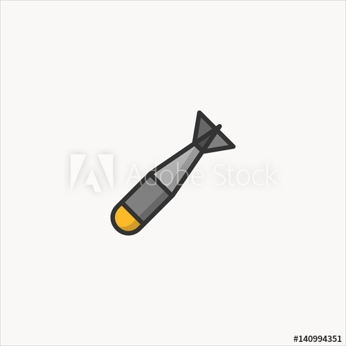Torpedo Icon Flat Design 500x500 Torpedo Icon Flat Design
