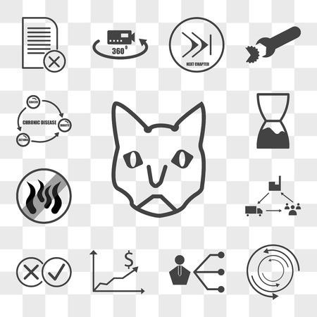 Set Of Transparent Icons Such As Siamese Cat, Torque, Third 450x450 Set Of Transparent Icons Such As Siamese Cat, Torque, Third
