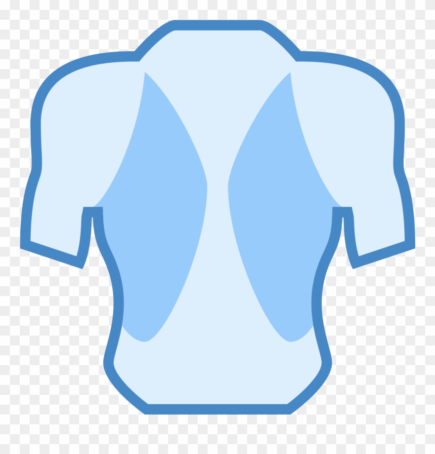 880x920 This Icon Is The Outline Of A Muscular Man's Torso