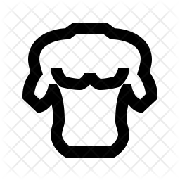256x256 Torso Icon Of Line Style