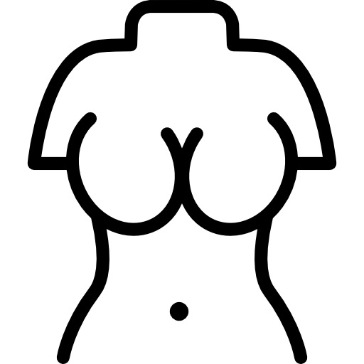 512x512 Upper Torso Of A Woman