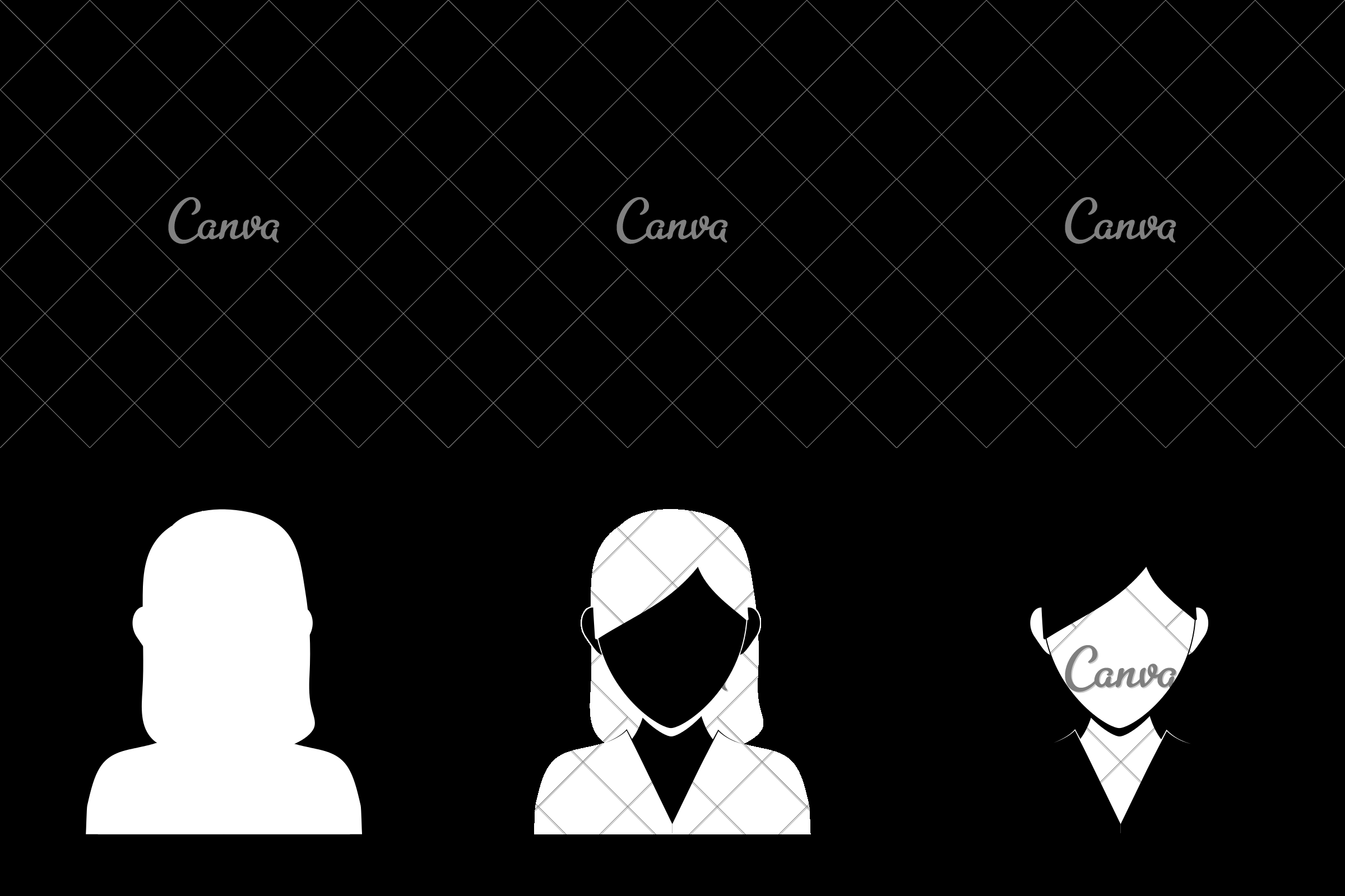 2400x1600 Woman Head And Torso Icon