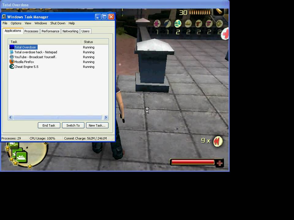 960x720 Total Overdose Hack With Cheat Engine