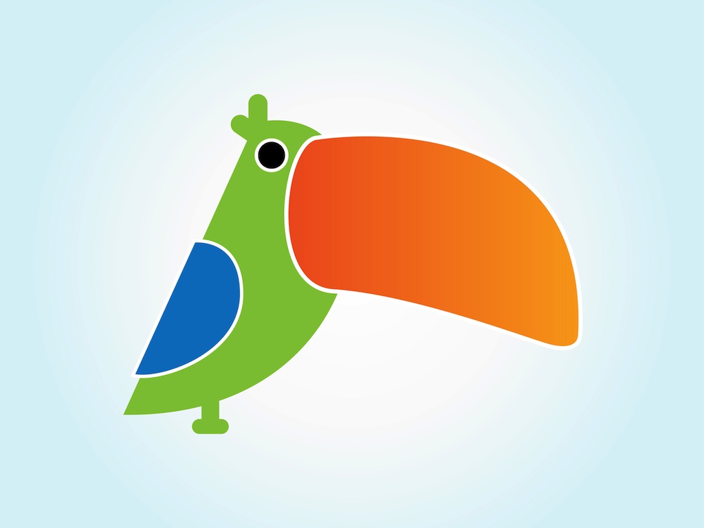 1024x769 Toucan Icon Vector Art Graphics