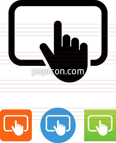 400x494 Touch Screen Icon