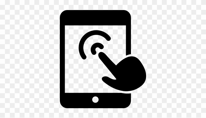 840x481 Touch Screen Phone Vector