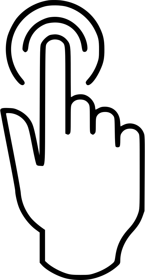 508x980 Touch Touchpad Png Icon Free Download