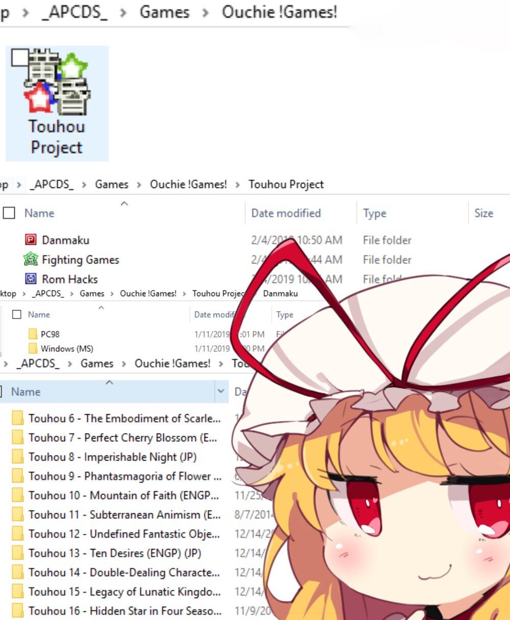 1000x1214 Rate My Customized Collection Gt Touhou