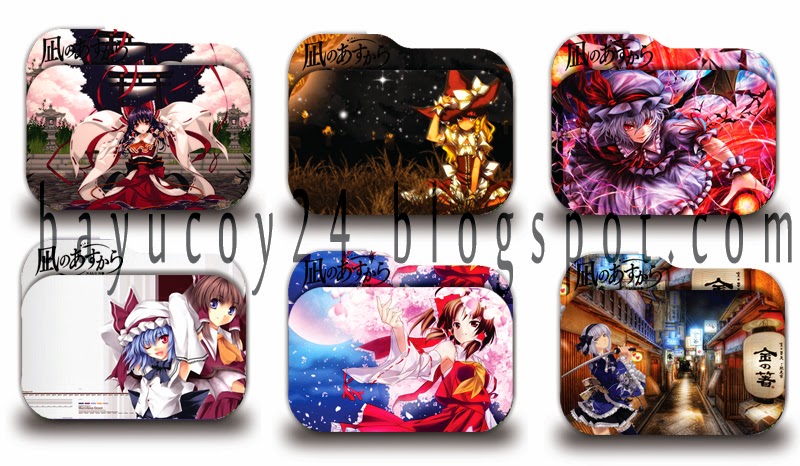 800x466 Touhou Icon Folder