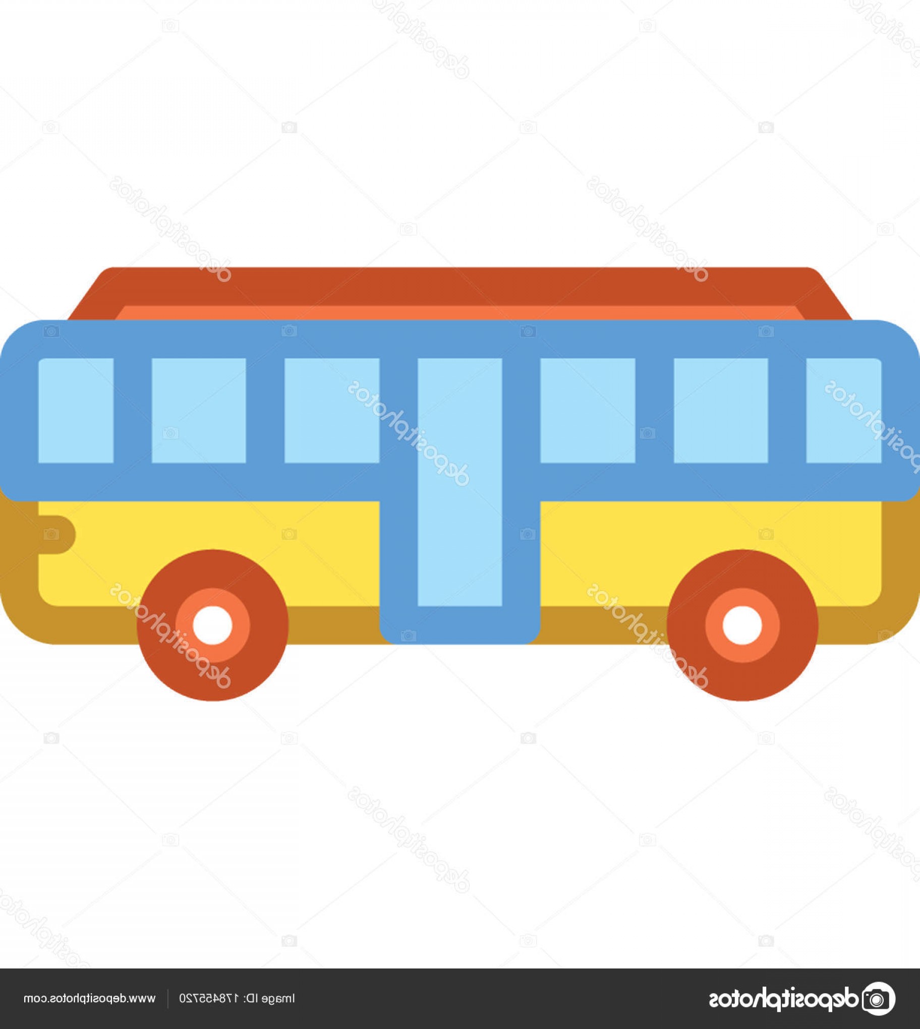 1824x2040 Stock Illustration Tour Bus Vector Icon Soidergi