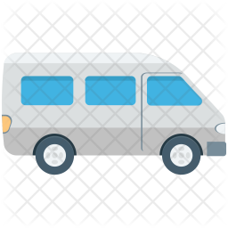 256x256 Tour Bus Icon Of Flat Style