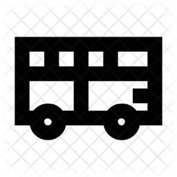 256x256 Tour Bus Icon Of Line Style
