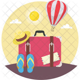 256x256 Tourism Icon Of Flat Style