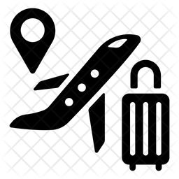 256x256 Tourism Icon Of Glyph Style