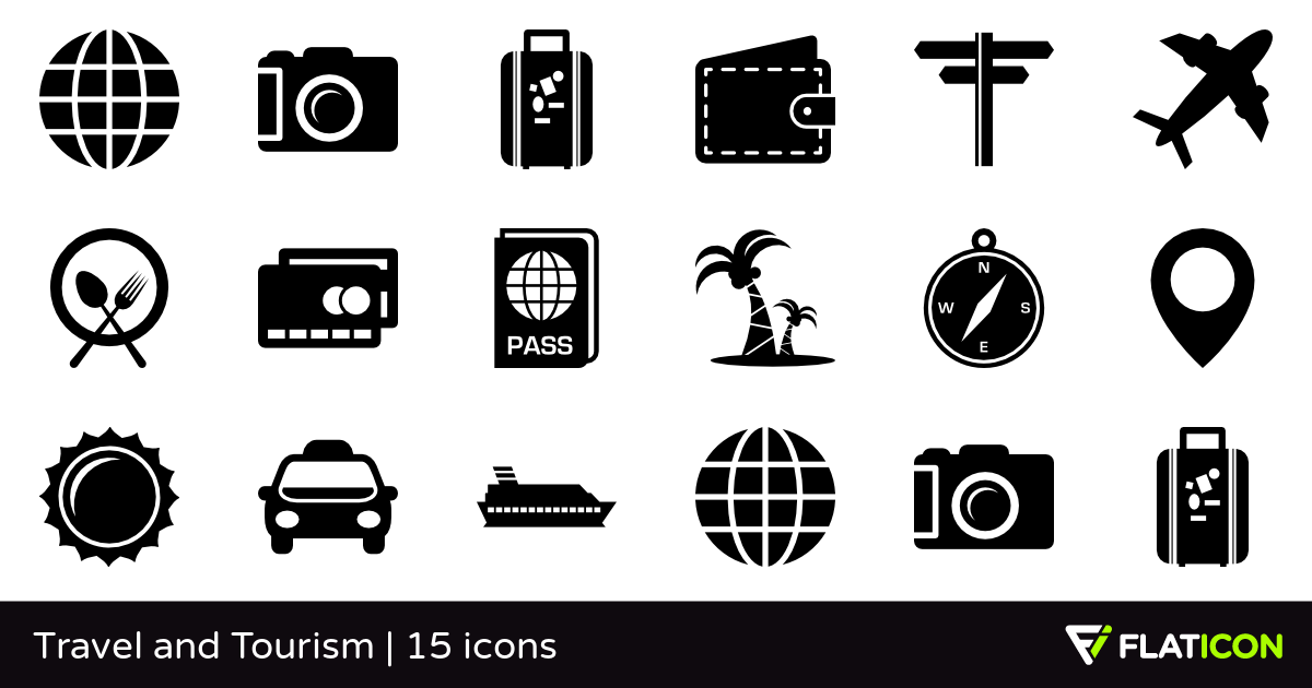 1200x630 Travel And Tourism Premium Icons
