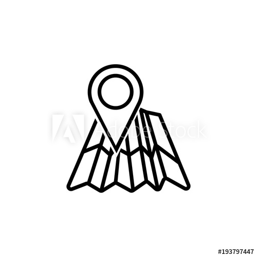 500x500 Map Icon Element Of Popular Tourism Icon Premium Quality Graphic