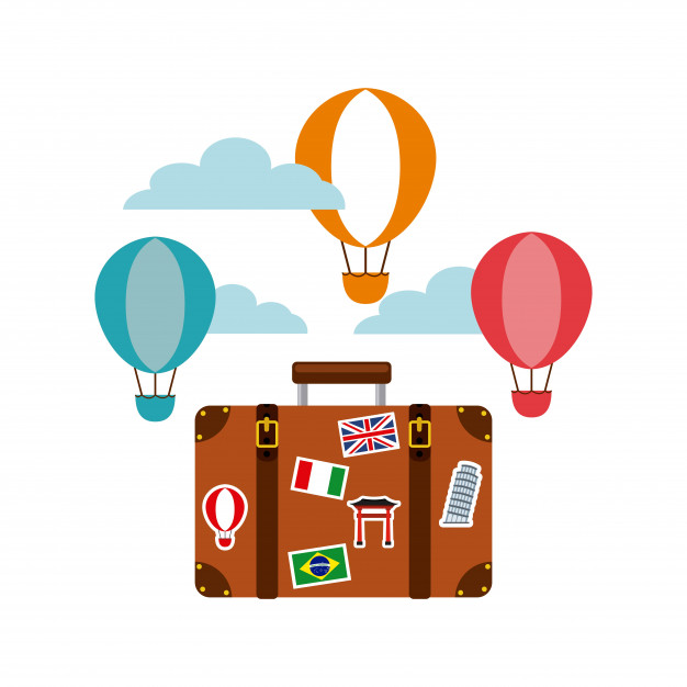 626x626 Suitcase Travel Tourism Icon Vector Premium Download
