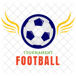 256x256 Football Tournament Icon Of Flat Style