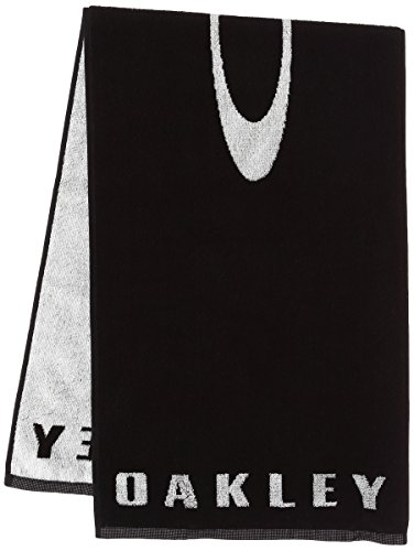 376x500 Oakley Golf Icon Towel Jet Black Cotton X Inch