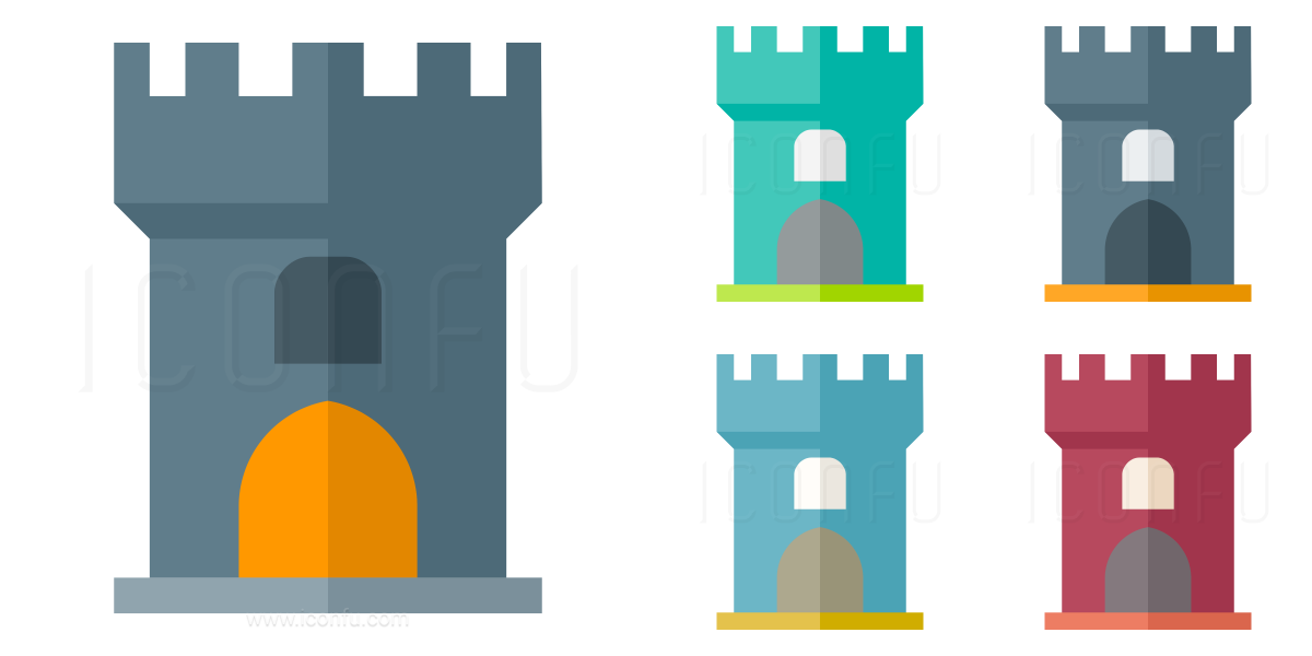 Fortress Tower Icon 1200x600 Fortress Tower Icon