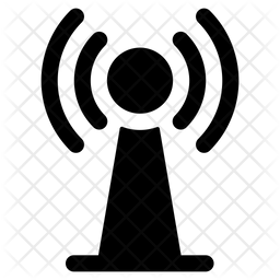 Signal Tower Icon Of Glyph Style 256x256 Signal Tower Icon Of Glyph Style