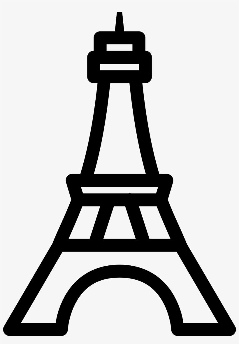820x1177 Eiffel Tower Icon Transparent Png