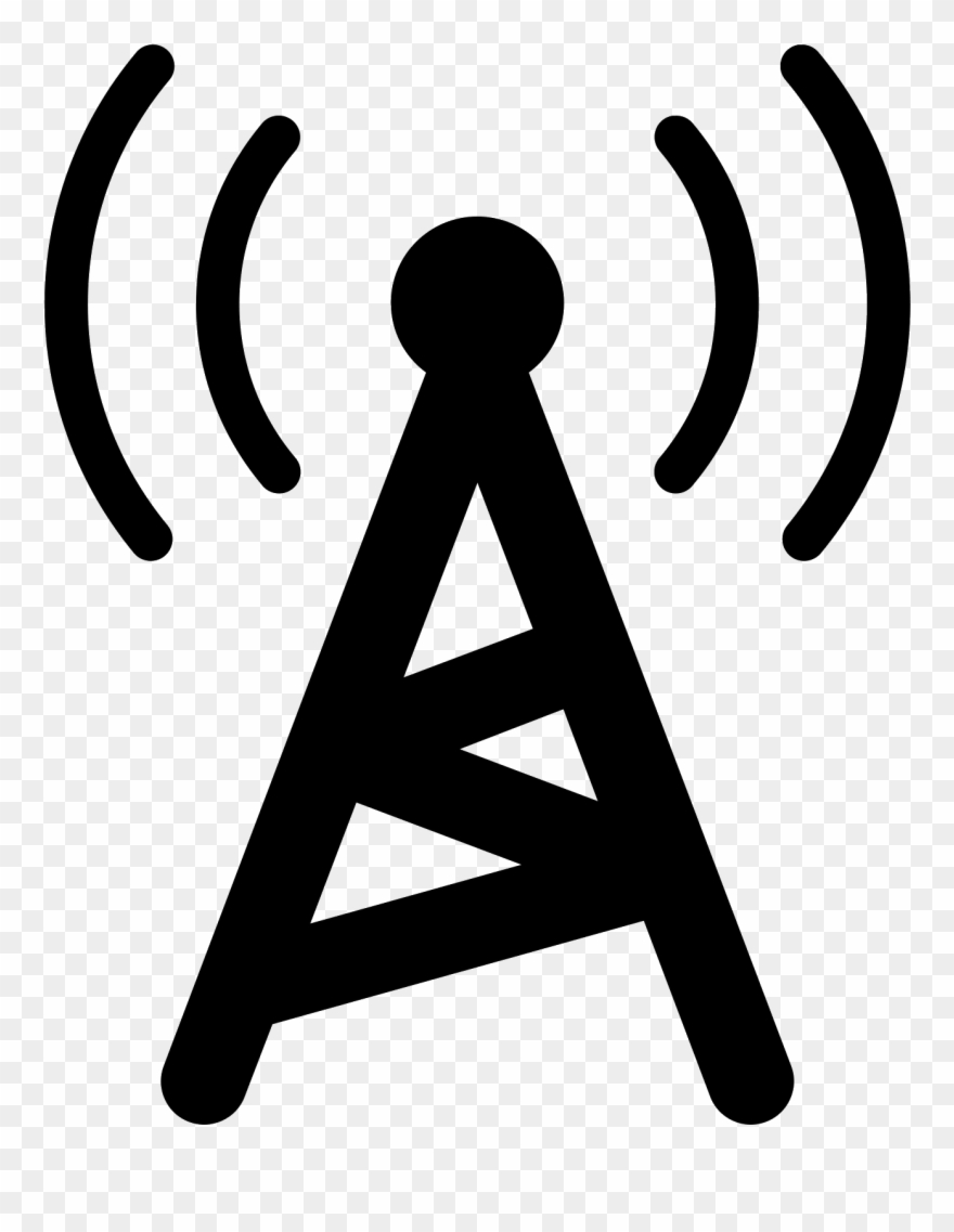 880x1137 Radio Tower Filled Icon