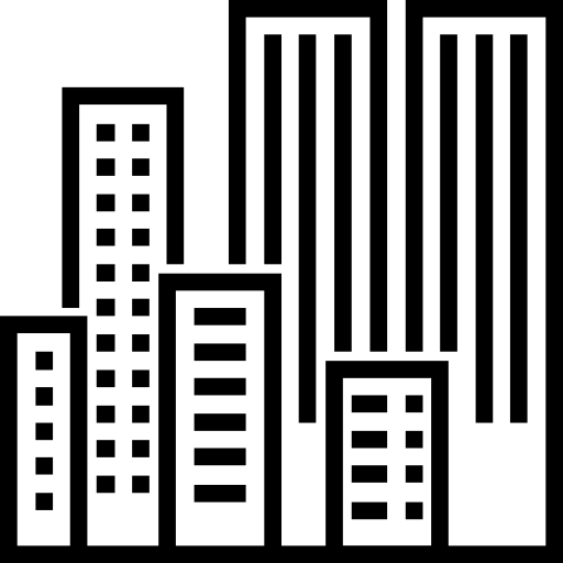 512x512 City, Town, Buildings, Architecture, Urban, Skyscrapers, Cityscape