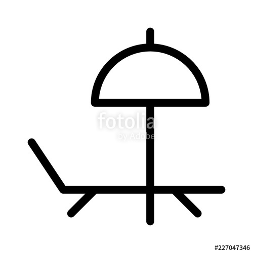 500x500 Beach City Town Map Locations Vector Icon Stock Image And Royalty