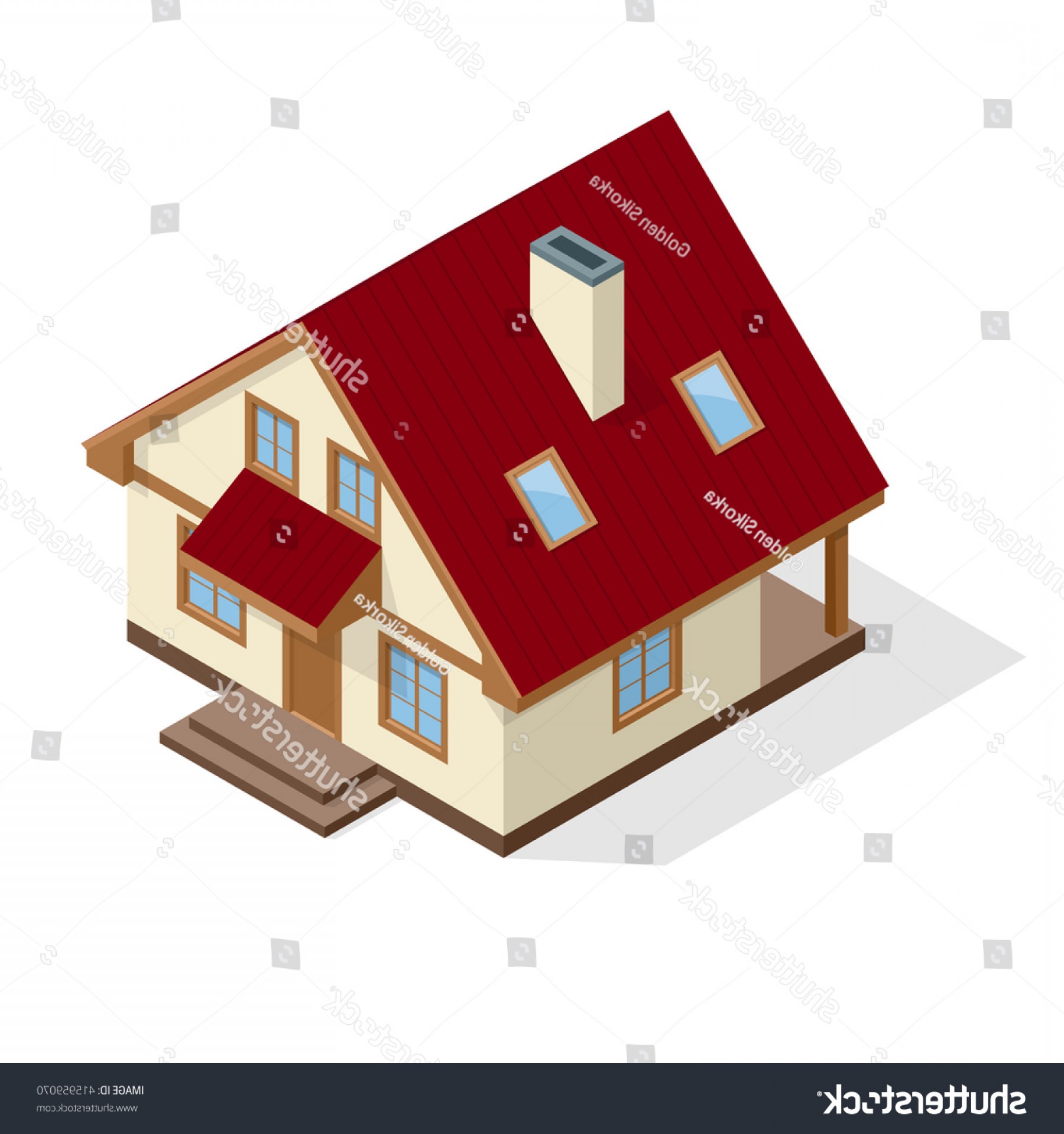 1800x1920 Isometric D House Icon Townhouse Village Soidergi