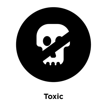 450x450 Toxic Icon Vector Isolated On White Background, Logo Concept