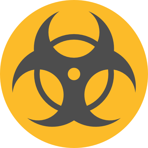 512x512 Danger, Hazard, Signs, Signaling, Miscellaneous, Biohazard, Toxic Icon