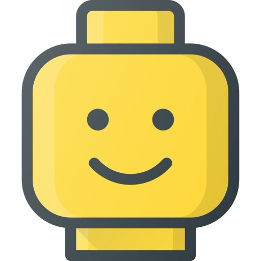 512x512 Lego, Figure, Head, Smile, Toy Icon Free Of Free Set Color Outline