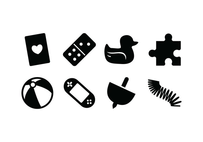 700x490 Silhouette Toy Icon Vectors