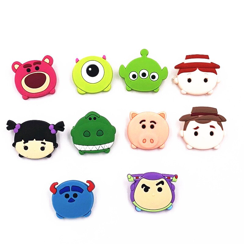 800x800 New Arrival Cartoon Woody Buzz Pig Toy Story Pvc Icon Brooch