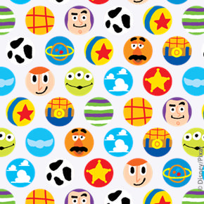 290x290 Disney Toy Story Icon Pattern Design On Fanmade Spiral Notebook