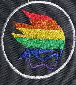 Pride Tracer Icon Patch Nerdykeppie 267x300 Pride Tracer Icon Patch Nerdykeppie