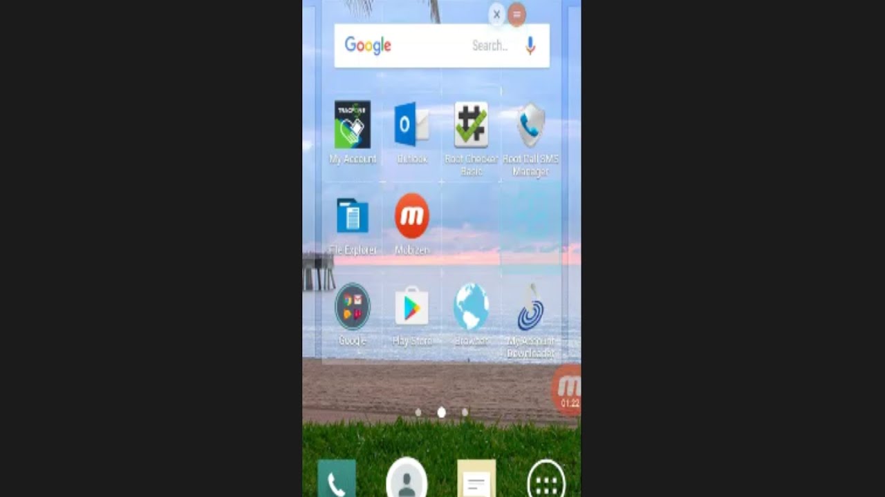 1280x720 Android Tracfone How To Create And Delete Shortcut Icons