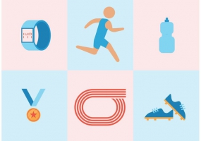 285x200 Track And Field Icon Free Vector Graphic Art Free Download