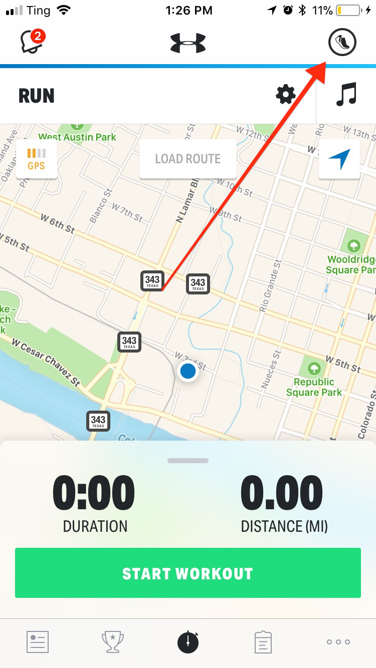 750x1334 Getting Started With Ua Connected Footwear Mapmyfitness Help