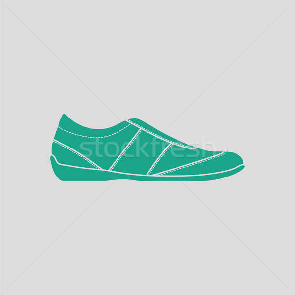 600x600 Man Casual Shoe Icon Vector Illustration Pavel Konovalov